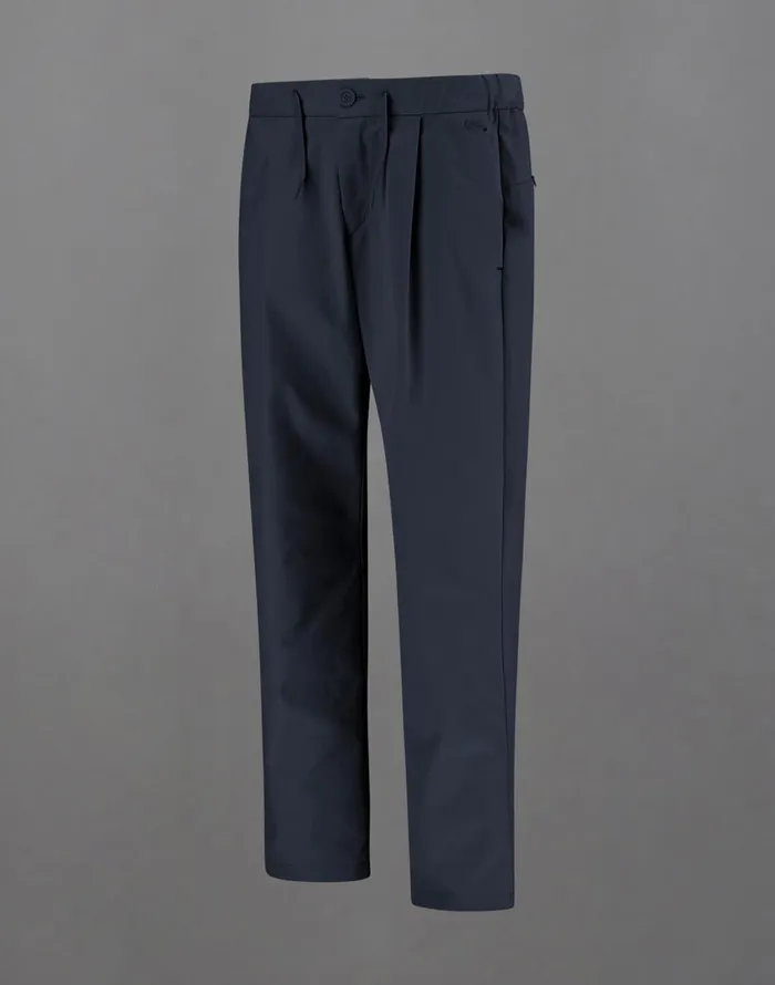 Herno LAMINAR TROUSERS IN SOFT TWILL Blue Men Trousers