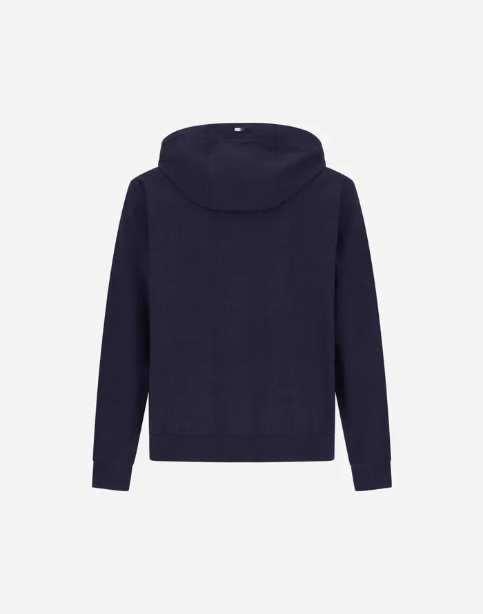 Herno LIGHT WOOL BLEND JACKET Blu Navy Men Parka and Jackets