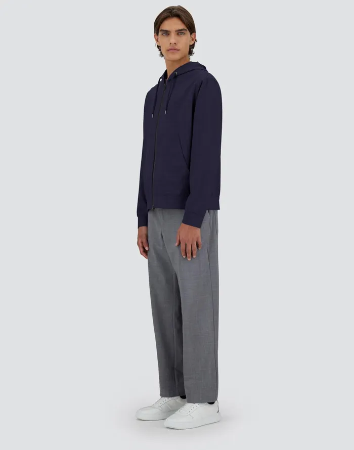 Herno LIGHT WOOL BLEND JACKET Blu Navy Men Parka and Jackets