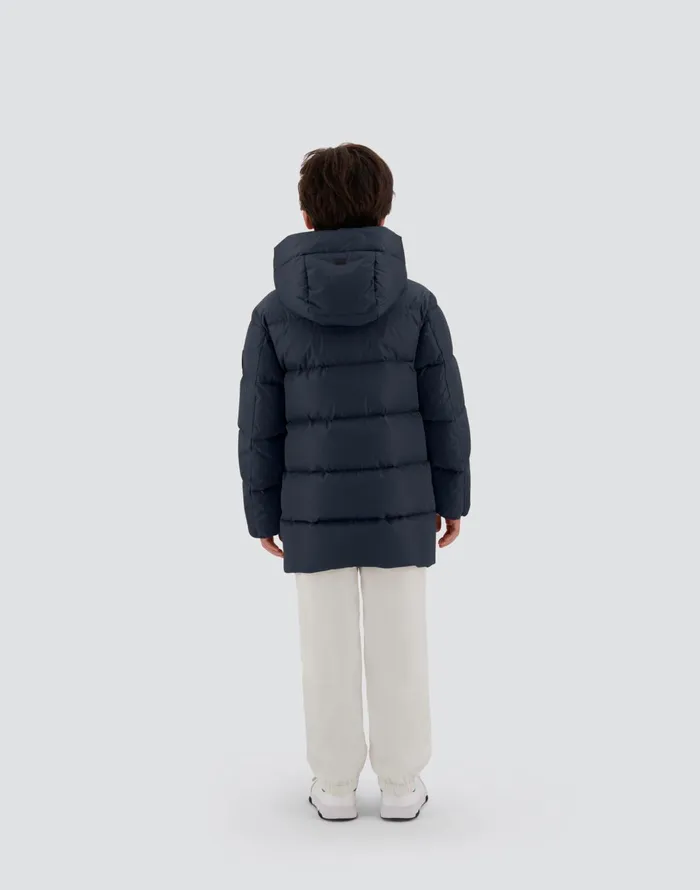 Herno PARKA IN NYLONCHAMONIX Navy Blue Kids Clothing