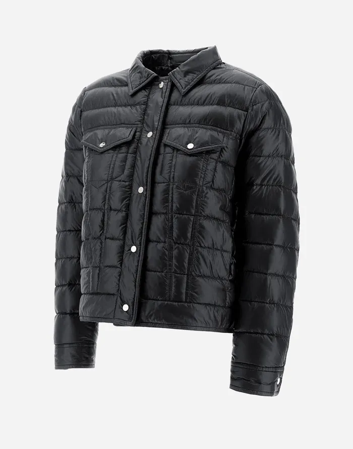 Herno RESORT JACKET IN NYLON ULTRALIGHT Black Women Parka and Jackets
