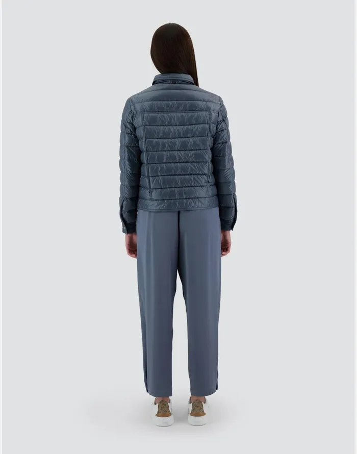 Herno RESORT JACKET IN NYLON ULTRALIGHT Light Blue Women Parka and Jackets
