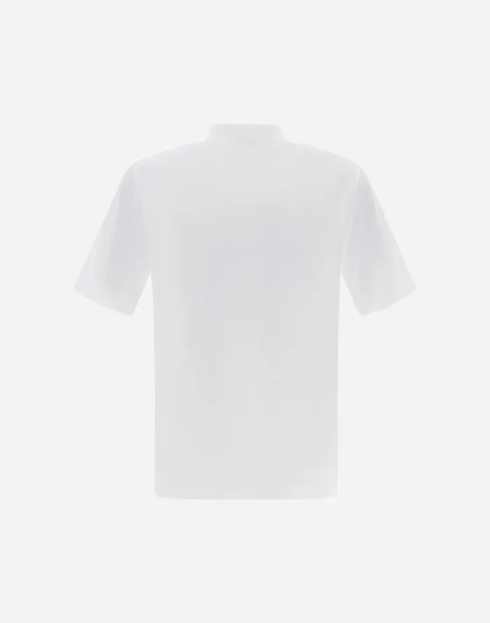 Herno SPRING ULTRALIGHT SCUBA POLO SHIRT White Men Tshirts and Polo Shirts