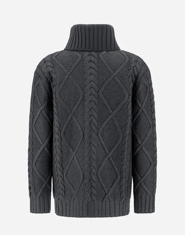 Herno SWEATER IN INFINITY BRIGHT Grey Women Knitwear