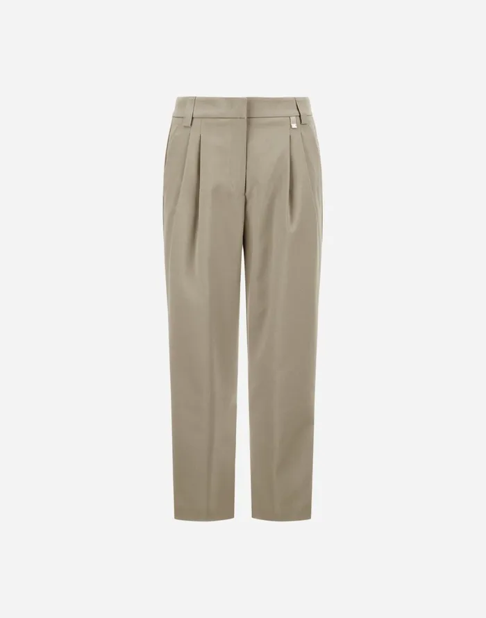 Herno TROUSERS IN FLANNELFEELING Chantilly Women Trousers