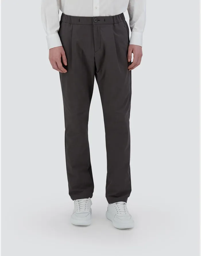 Herno TROUSERS IN WARMTECH Dark Grey Men Trousers