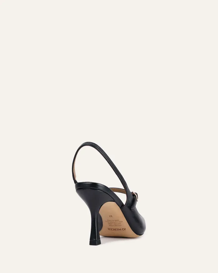 HIGH HEELS Archer high heels black leather jomercer Women HIGH HEELS Archer high heels black leather jomercer Women