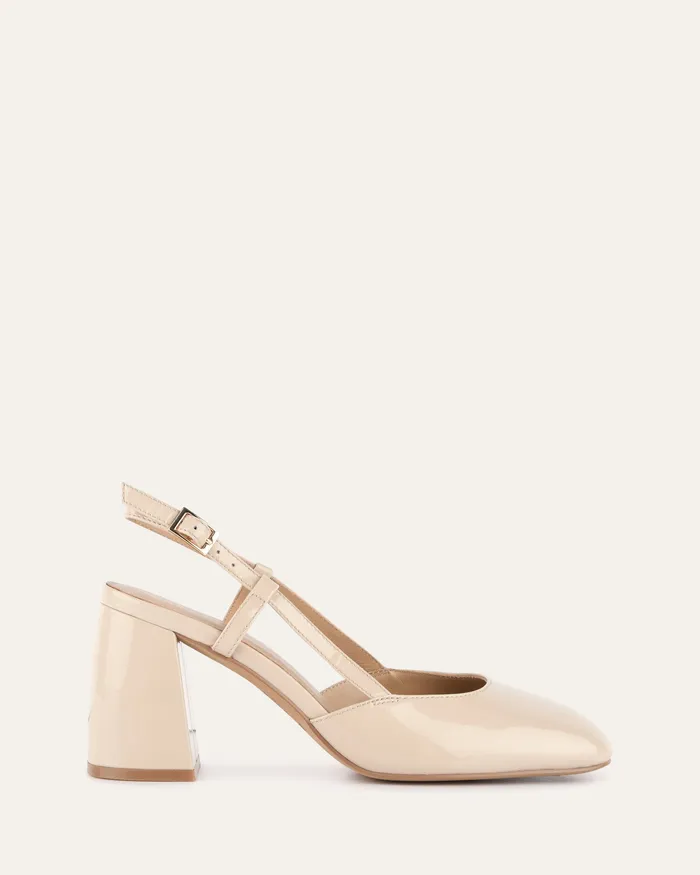 HIGH HEELS jomercer Women Gloria high heels sand patent