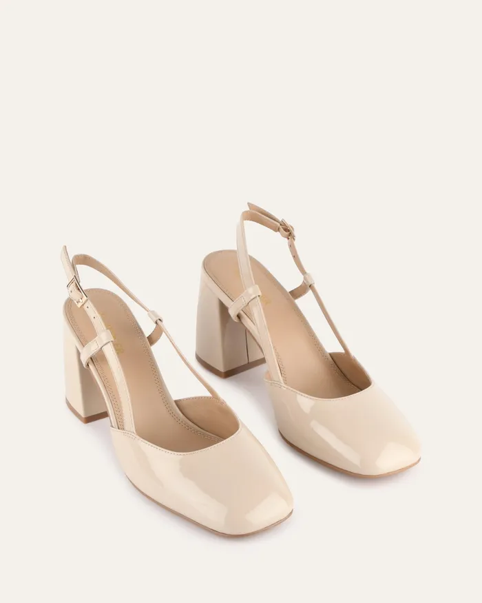 HIGH HEELS jomercer Women Gloria high heels sand patent HIGH HEELS jomercer Women Gloria high heels sand patent