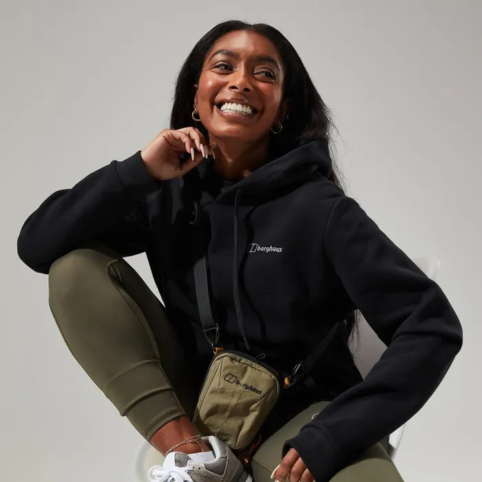 Hoodies Women Berghaus Logo Hoody Black Hoodies Women Berghaus Logo Hoody Black