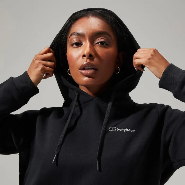 Hoodies Women Berghaus Logo Hoody Black Hoodies Women Berghaus Logo Hoody Black