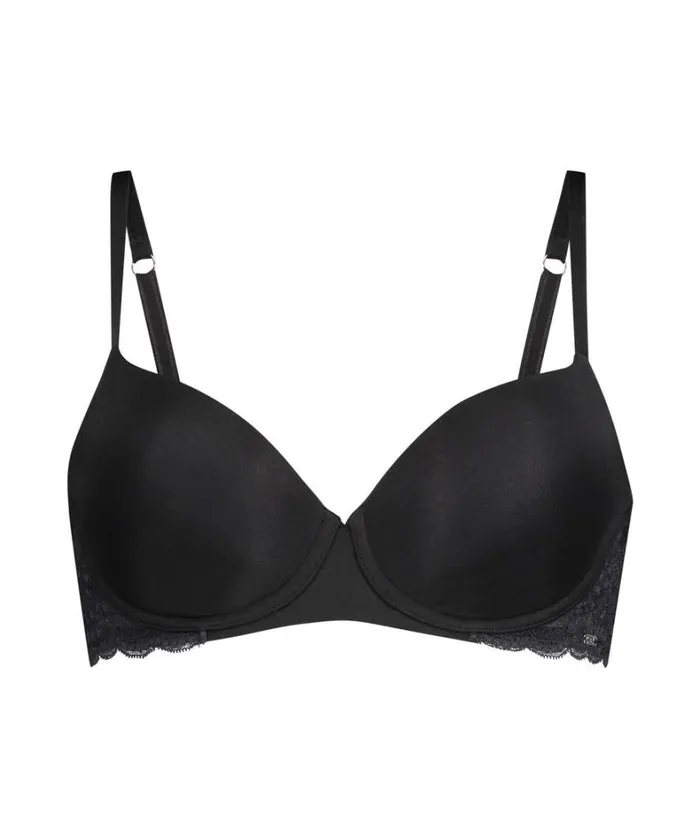 Hunkemller Angie Padded Underwired Bra 8211 Black Black 8211 Women Hunkemller Angie Padded Underwired Bra 8211 Black Black 8211 Women