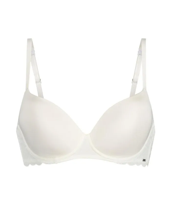Hunkemller Angie Padded Underwired Bra 8211 White White 8211 Women Hunkemller Angie Padded Underwired Bra 8211 White White 8211 Women