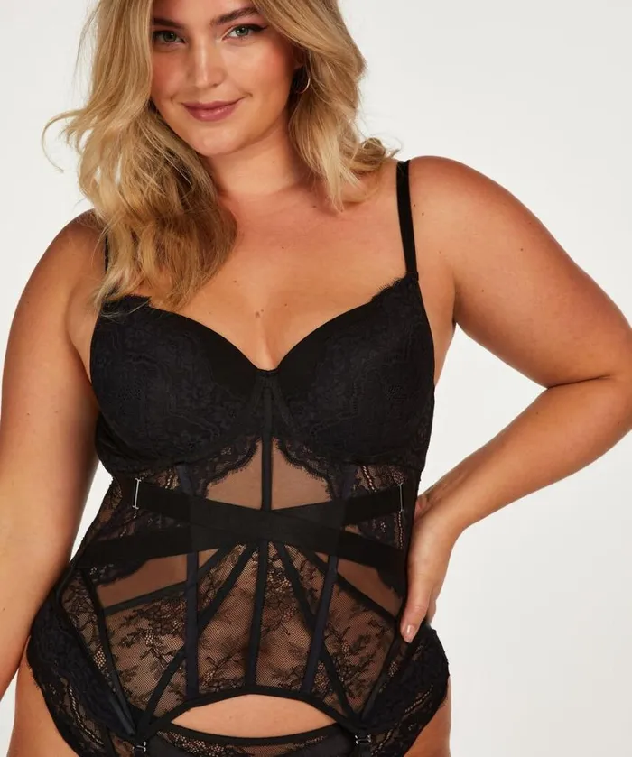 Hunkemller Bellatrix Bustier 8211 Black 8211 Women Hunkemller Bellatrix Bustier 8211 Black 8211 Women