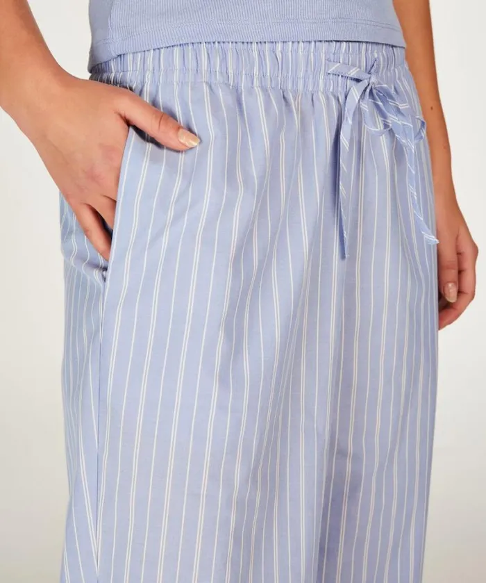 Hunkemller Cotton Pants 8211 Blue Blue 8211 Women Hunkemller Cotton Pants 8211 Blue Blue 8211 Women