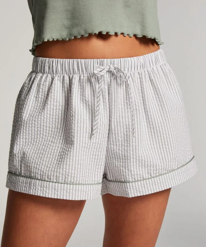 Hunkemller Cotton Shorts 8211 Green Green 8211 Women Hunkemller Cotton Shorts 8211 Green Green 8211 Women