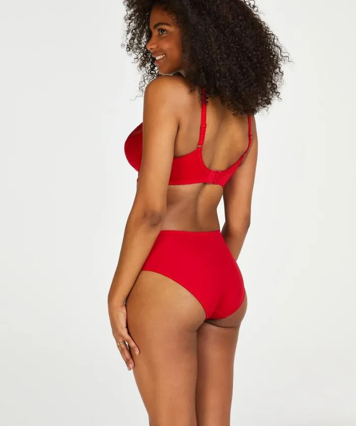 Hunkemller Diva NonPadded Underwired Bra 8211 Red Red 8211 Women Hunkemller Diva NonPadded Underwired Bra 8211 Red Red 8211 Women