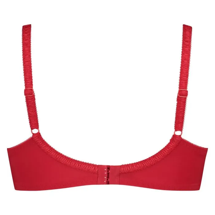 Hunkemller Diva NonPadded Underwired Bra 8211 Red Red 8211 Women Hunkemller Diva NonPadded Underwired Bra 8211 Red Red 8211 Women