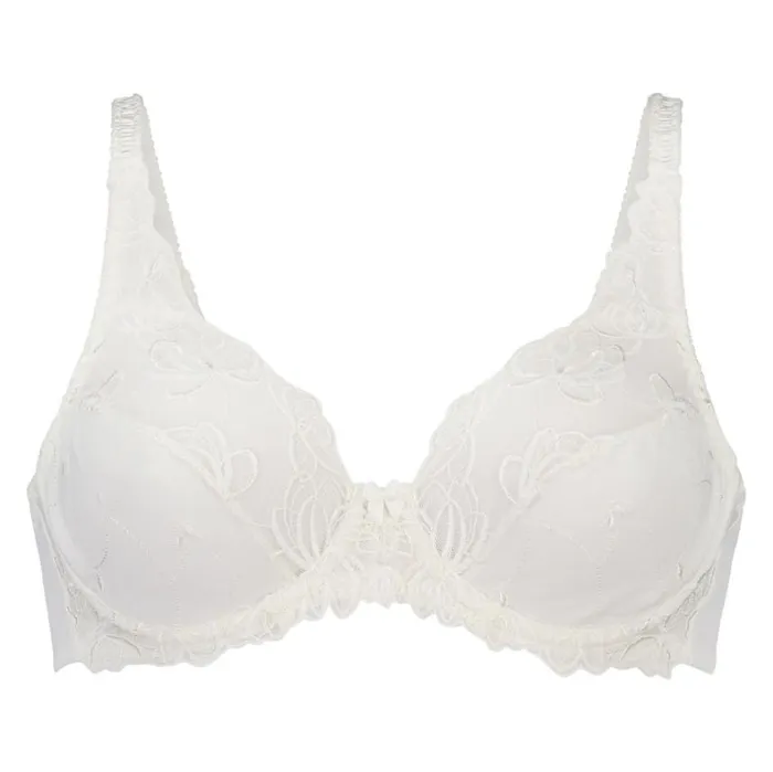 Hunkemller Diva NonPadded Underwired Bra 8211 White White 8211 Women Hunkemller Diva NonPadded Underwired Bra 8211 White White 8211 Women