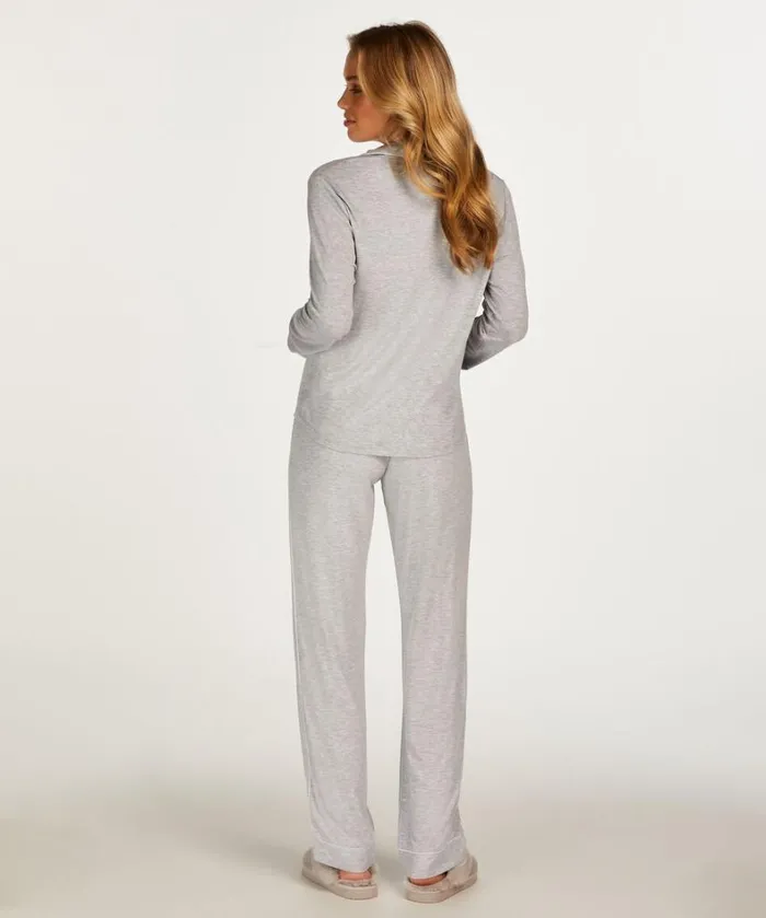 Hunkemller Essential Jersey LongSleeved Jacket 8211 Gray Gray 8211 Women Hunkemller Essential Jersey LongSleeved Jacket 8211 Gray Gray 8211 Women