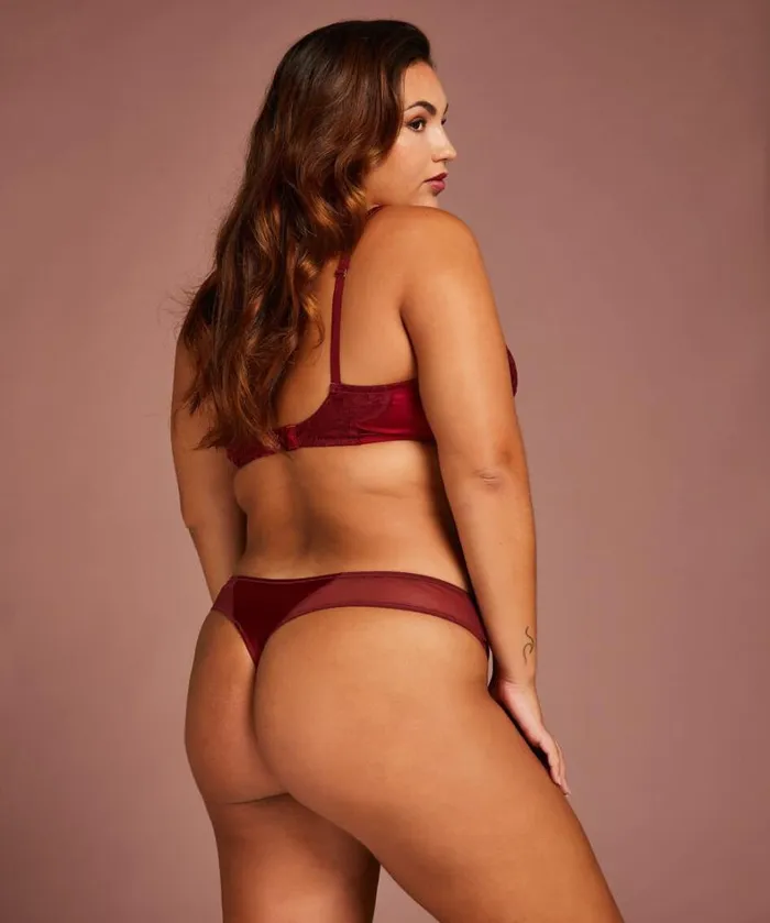 Hunkemller Hannako Padded Underwired Bra 8211 Red 8211 Women Hunkemller Hannako Padded Underwired Bra 8211 Red 8211 Women