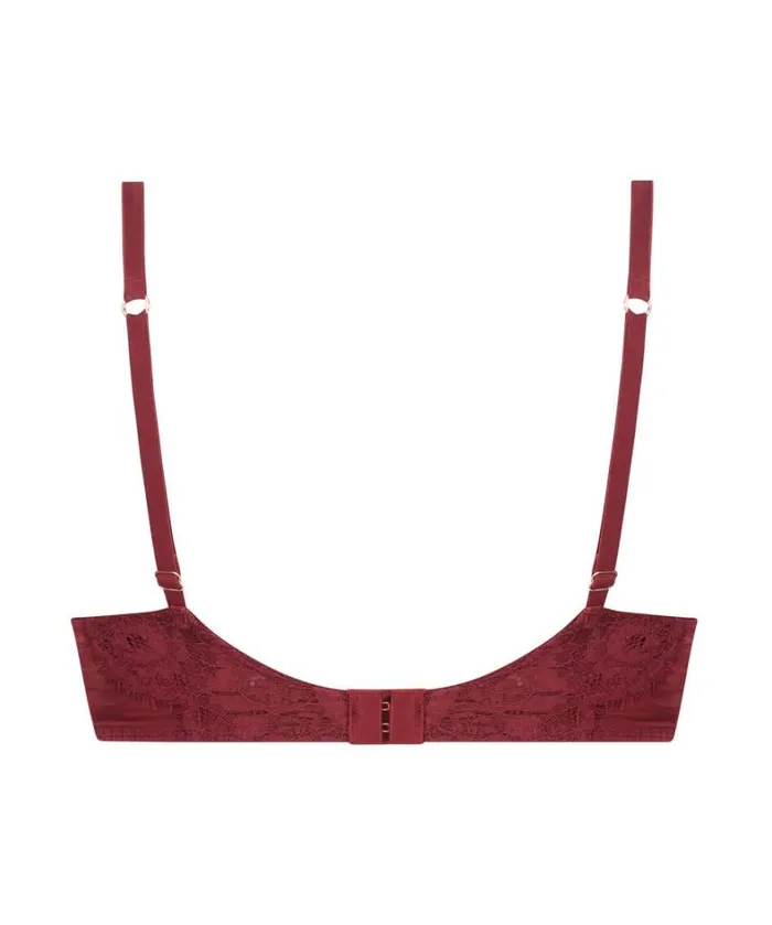 Hunkemller Hannako Padded Underwired Bra 8211 Red 8211 Women Hunkemller Hannako Padded Underwired Bra 8211 Red 8211 Women