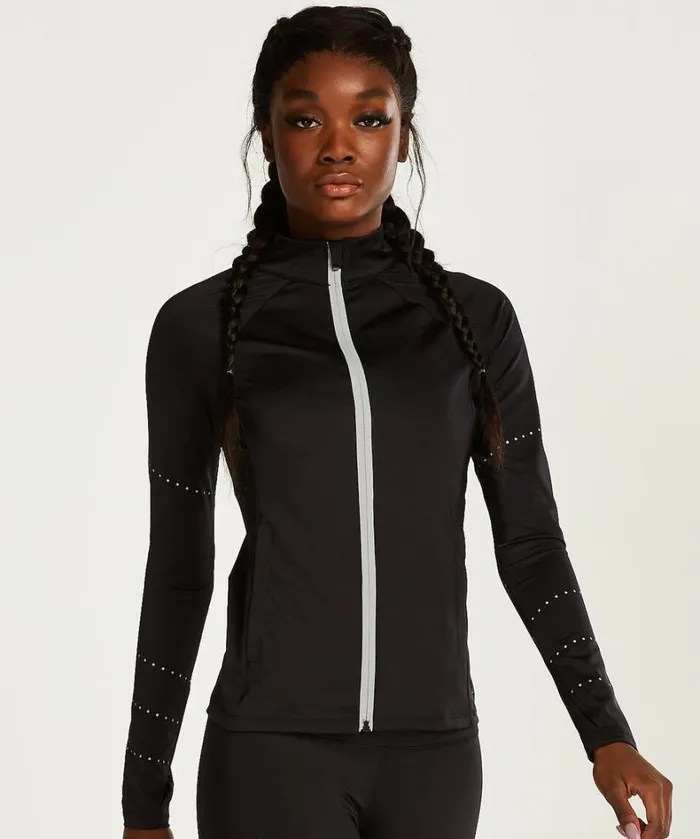 Hunkemller HKMX Run Baby Run Jacket 8211 Black Black 8211 Women