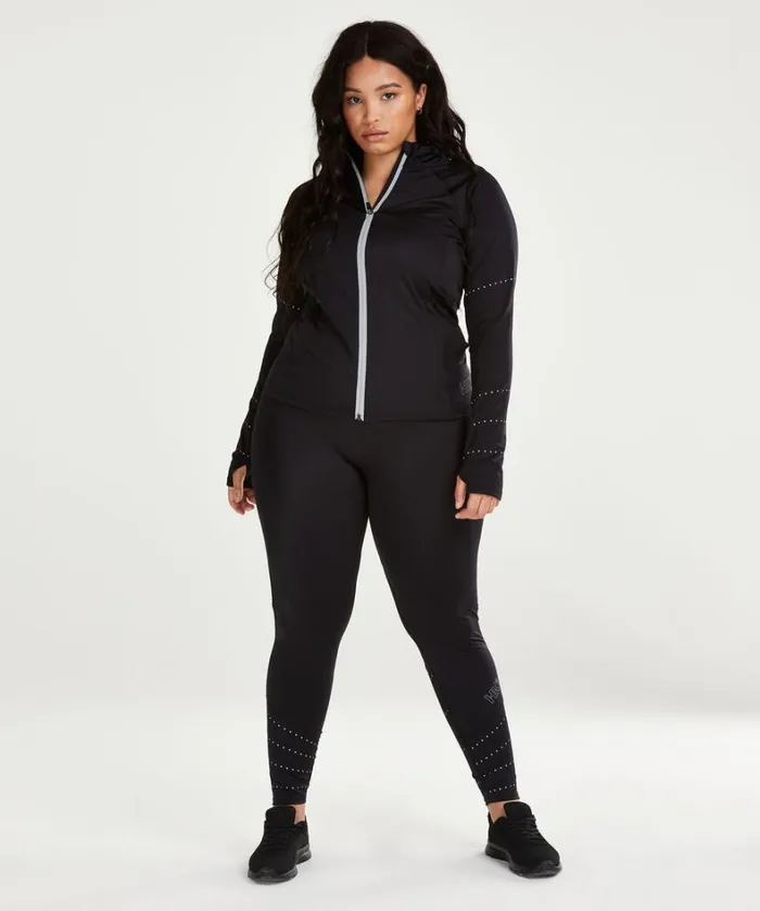 Hunkemller HKMX Run Baby Run Jacket 8211 Black Black 8211 Women Hunkemller HKMX Run Baby Run Jacket 8211 Black Black 8211 Women