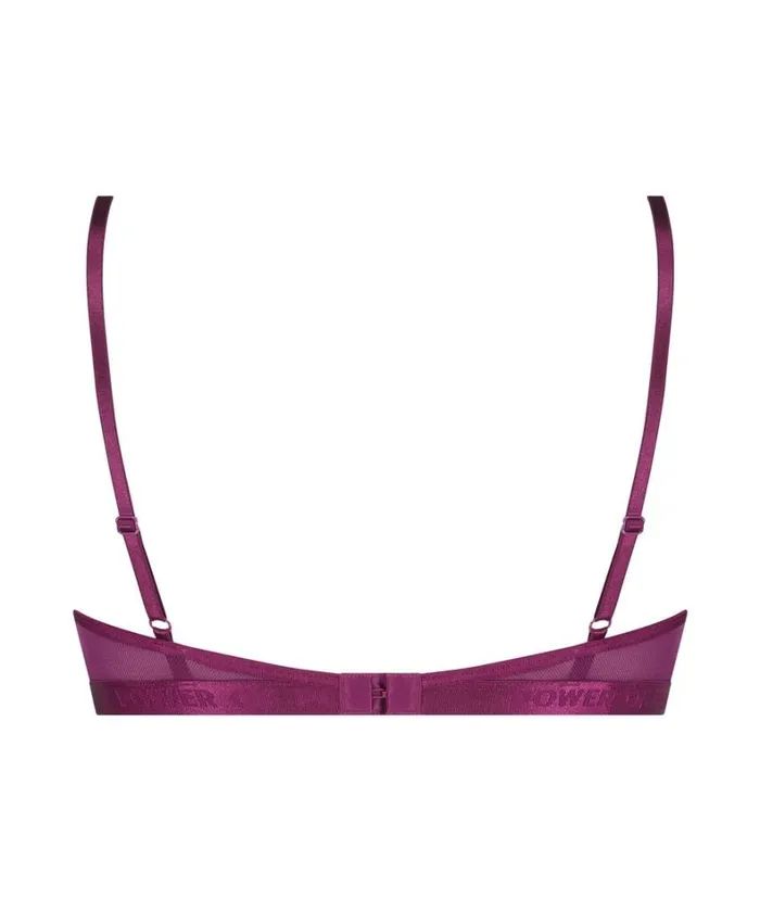 Hunkemller Honey NonPadded Underwired Bra 8211 Purple 8211 Women Hunkemller Honey NonPadded Underwired Bra 8211 Purple 8211 Women