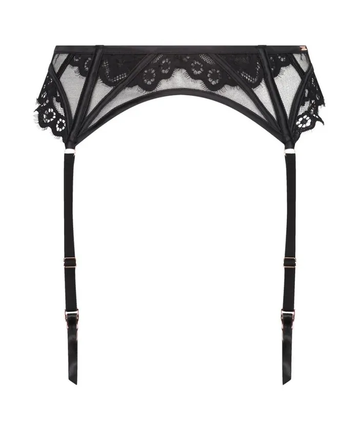Hunkemller Jacqueline Suspenders 8211 Black Black 8211 Women Hunkemller Jacqueline Suspenders 8211 Black Black 8211 Women