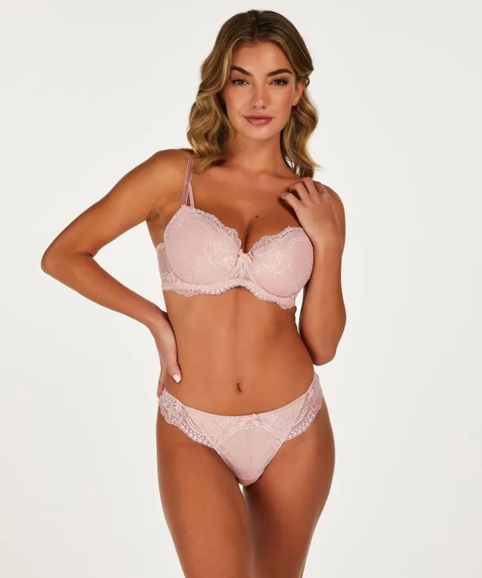 Hunkemller Kimberley Thong 8211 Pink Pink 8211 Women