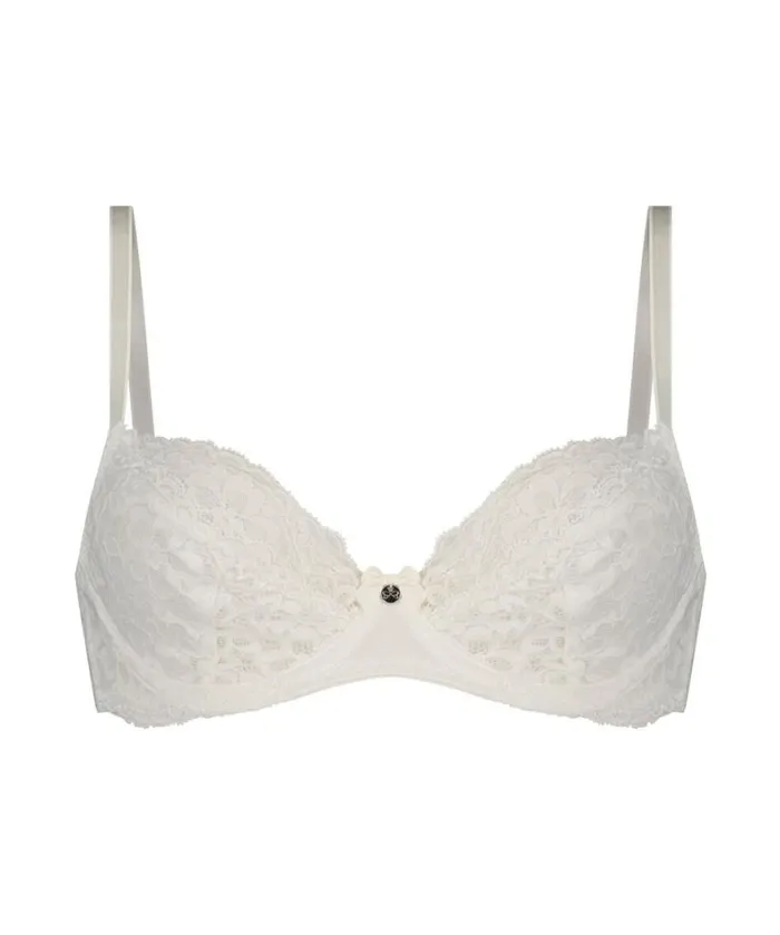 Hunkemller Marine NonPadded Underwired Bra 8211 White White 8211 Women Hunkemller Marine NonPadded Underwired Bra 8211 White White 8211 Women