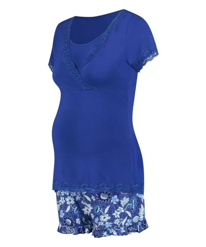 Hunkemller Nursing Pyjama Set 8211 Blue Blue 8211 Women Hunkemller Nursing Pyjama Set 8211 Blue Blue 8211 Women