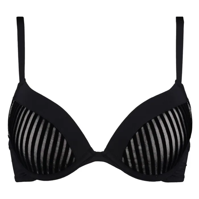 Hunkemller Padded Underwired Pushup Bra Pia 8211 Black Black 8211 Women Hunkemller Padded Underwired Pushup Bra Pia 8211 Black Black 8211 Women