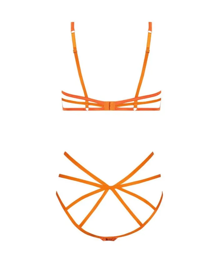 Hunkemller Private Open Crotch Mitzy Body 8211 Orange Orange 8211 Women Hunkemller Private Open Crotch Mitzy Body 8211 Orange Orange 8211 Women