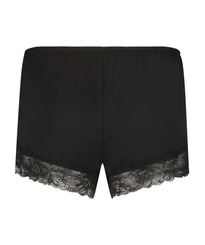 Hunkemller Satin Shorts 8211 Black Black 8211 Women Hunkemller Satin Shorts 8211 Black Black 8211 Women