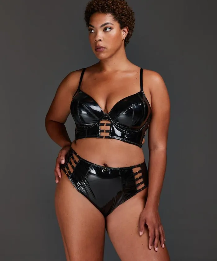 Hunkemller Seductress Padded Longline Underwired Bra 8211 Black Black 8211 Women Hunkemller Seductress Padded Longline Underwired Bra 8211 Black Black 8211 Women