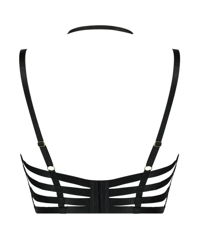 Hunkemller Seductress Padded Longline Underwired Bra 8211 Black Black 8211 Women Hunkemller Seductress Padded Longline Underwired Bra 8211 Black Black 8211 Women
