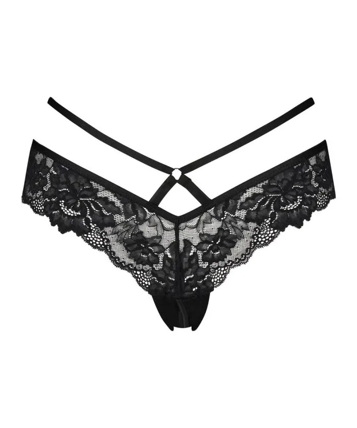 Hunkemller Sosha Brazilian With Open Crotch 8211 Black Black 8211 Women Hunkemller Sosha Brazilian With Open Crotch 8211 Black Black 8211 Women