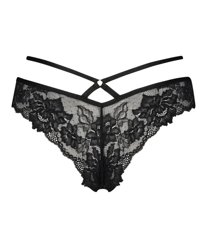 Hunkemller Sosha Brazilian With Open Crotch 8211 Black Black 8211 Women Hunkemller Sosha Brazilian With Open Crotch 8211 Black Black 8211 Women