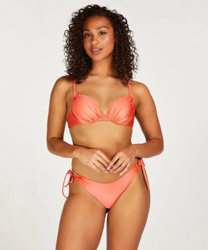 Hunkemller Sunrise Padded Underwired Bikini Top 8211 Orange Orange 8211 Women Hunkemller Sunrise Padded Underwired Bikini Top 8211 Orange Orange 8211 Women
