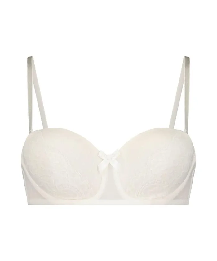 Hunkemller Valerie Padded Strapless Underwired Bra 8211 White White 8211 Women Hunkemller Valerie Padded Strapless Underwired Bra 8211 White White 8211 Women