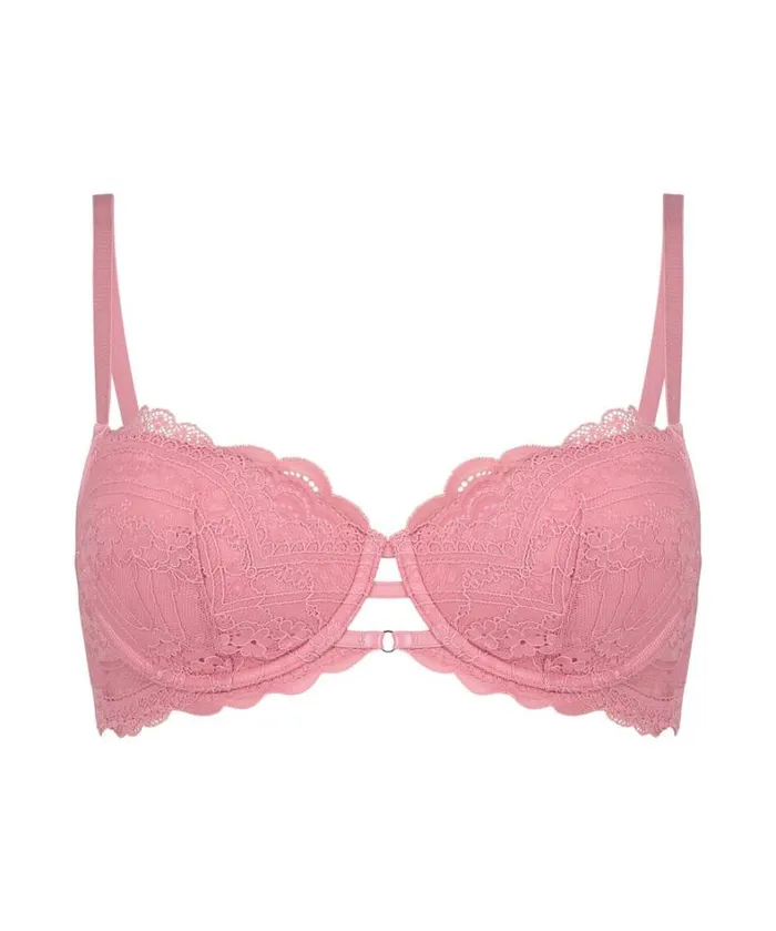Hunkemller Wies Padded Underwired Bra 8211 Pink 8211 Women Hunkemller Wies Padded Underwired Bra 8211 Pink 8211 Women