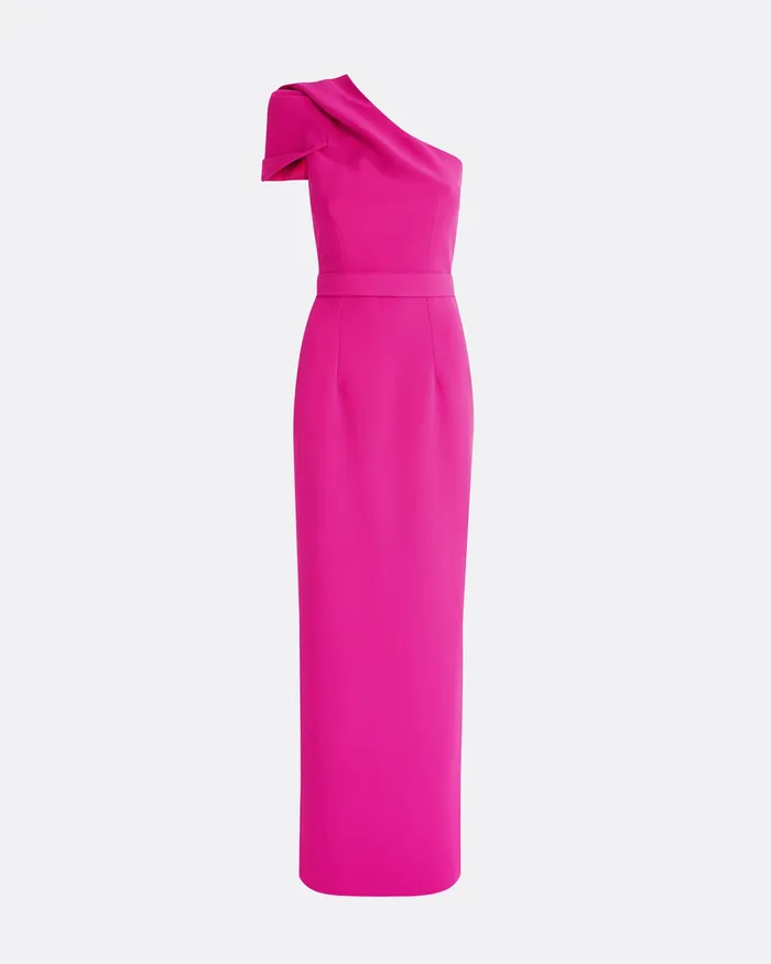 Icons Kora Wild Strawberry Long Dress Wild Strawberry Safiyaa Women