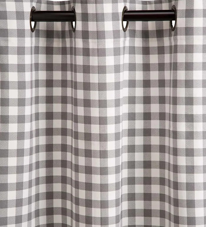 Indoor Living Thermalogic153 Energy Efficient Insulated Check GrommetTop Curtain Pairs Plow and Hearth Valances Indoor Living Thermalogic153 Energy Efficient Insulated Check GrommetTop Curtain Pairs Plow and Hearth Valances