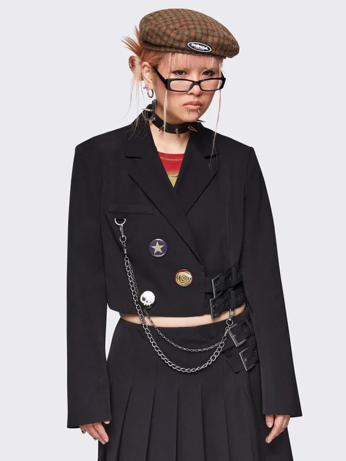 Ingrid Cropped Blazer Women Minga London Jackets