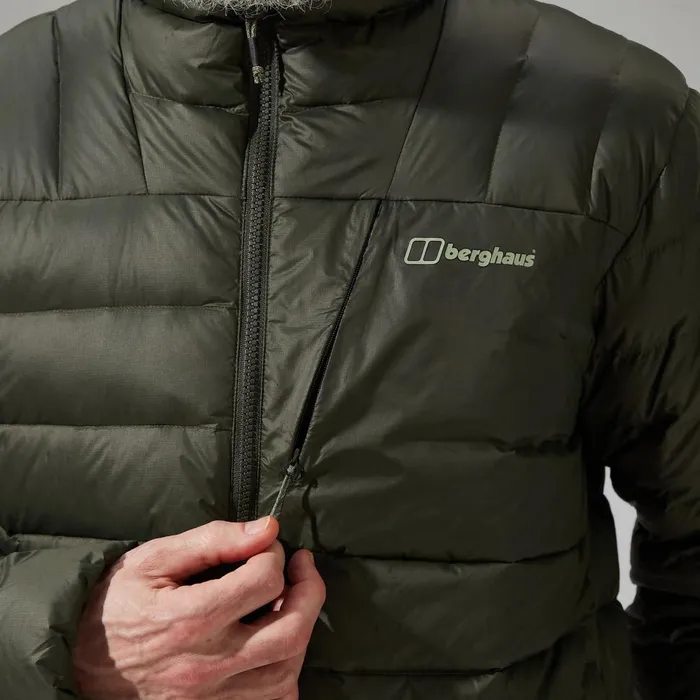 Insulated Men Berghaus Silksworth Down Insulated Jacket 8211 Green
