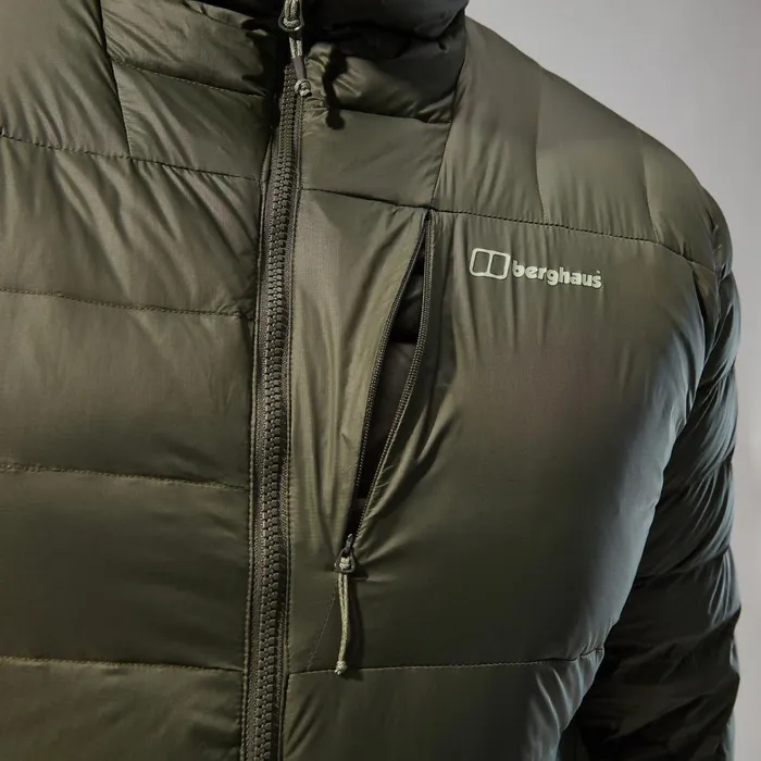 Insulated Men Berghaus Silksworth Down Insulated Jacket 8211 Green