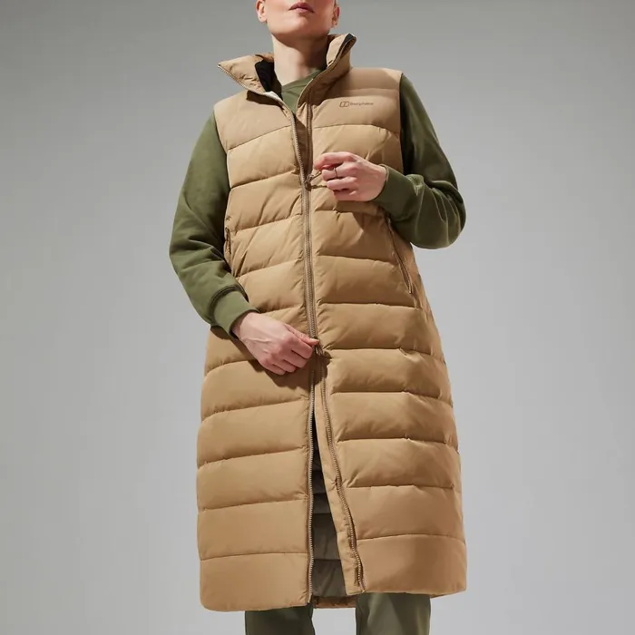 Insulated Women Berghaus Embo 4in1 Down Insulated Long Jacket 8211 Natural