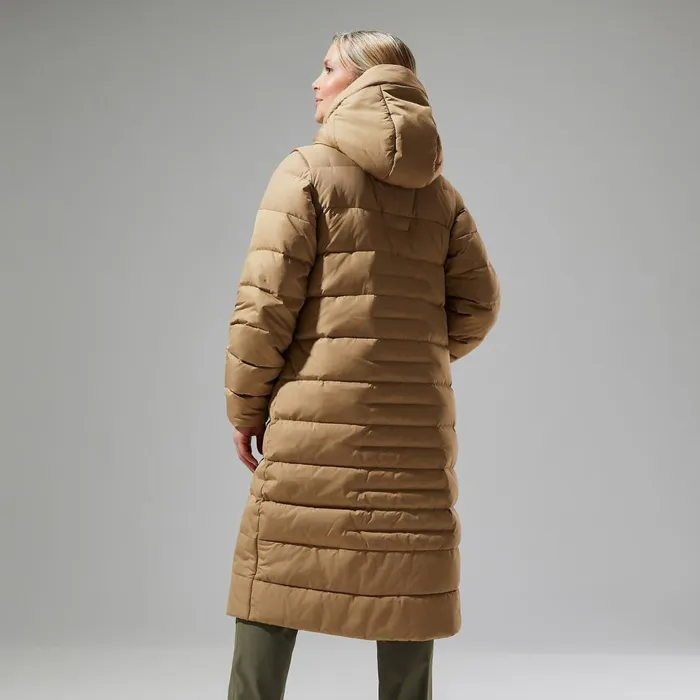 Insulated Women Berghaus Embo 4in1 Down Insulated Long Jacket 8211 Natural